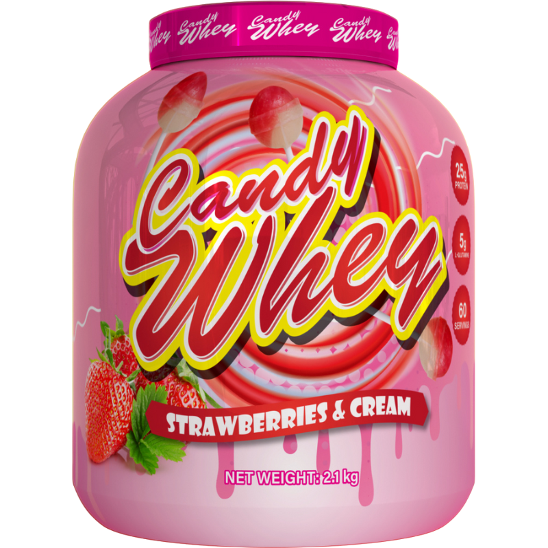 Strawberries & Cream candywhey